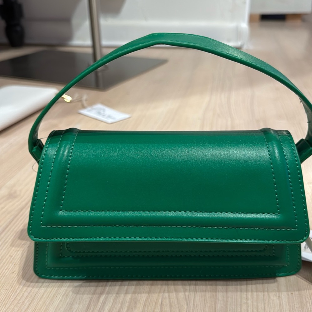 Green mini handbag